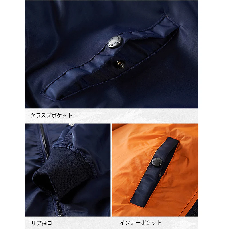 (American Indian chief)MA-1フライトジャケット - Image 13