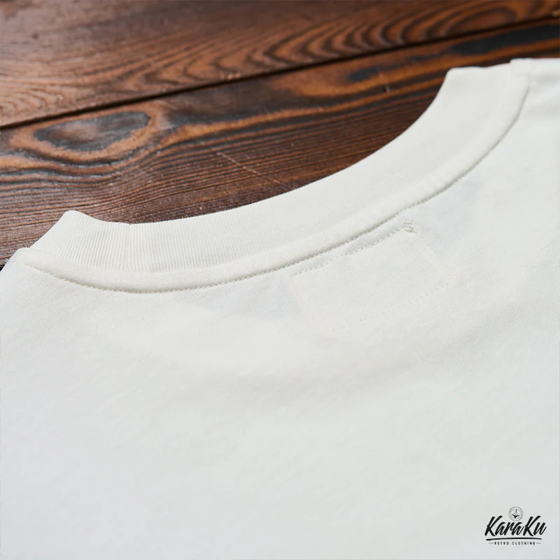 「KaraKuｘ365CAT.ART」ポケットから覗く猫 浮世絵柄コットンTee - Image 15