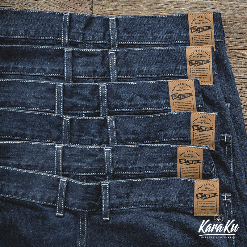 30’s 復刻 デニムレイバーパンツ - Image 10