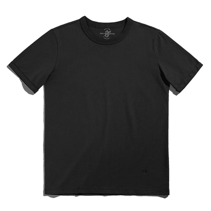 ヘビーウェイト　コットン100％無地Tシャツ - Image 3