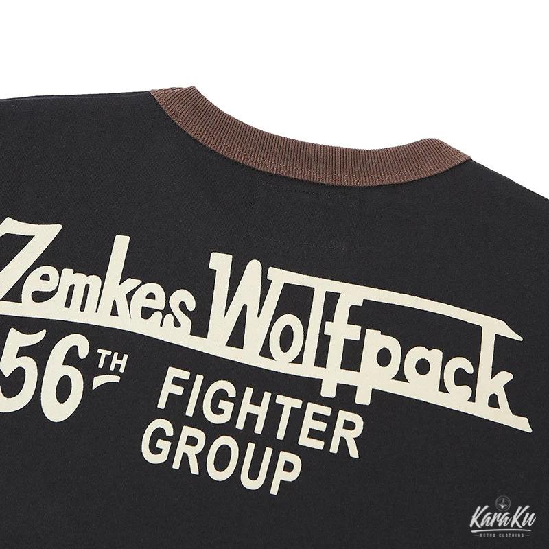 U.S. AIR FORCEプリント ミリタリー半袖Tシャツ - Image 14