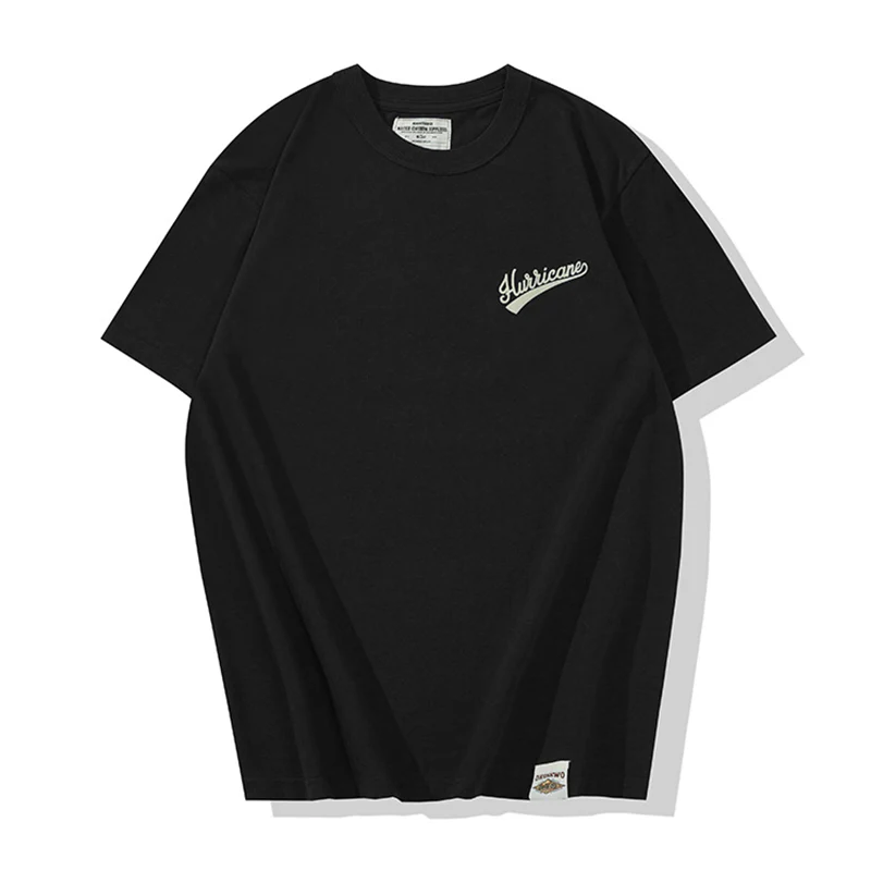 バイカー定番 アメカジアルファベットプリントTシャツ - Image 4