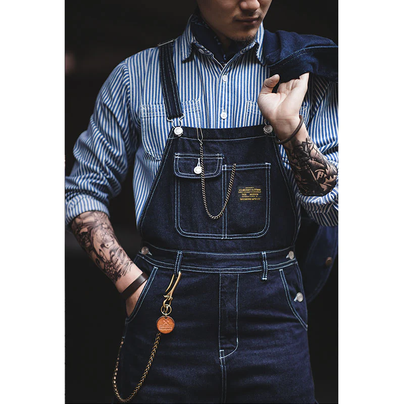 王道デニムオーバーオール  アメカジ - Image 4